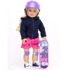 Sophia’s Skateboard, Helmet And Knee Pads Set For 18" Dolls, Multicolor -Cheap Toy Store GUEST 7d6d2719 dedc 4445 92fb cb6818cce395