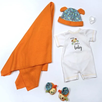 Paradise Galleries Reborn Baby Doll Boy Puppy Love, Magnetic Pacifier, Rooted Hair, 19 Inch Doll Made In SoftTouch Vinyl 5 Paradise Galleries Reborn Baby Doll Boy Puppy Love, Magnetic Pacifier, Rooted Hair, 19 Inch Doll Made In SoftTouch Vinyl - Image 3