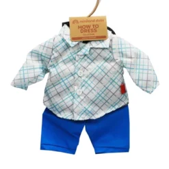 Miniland Educational Doll Clothes, Fits 15" Dolls, Mild Weather Outfit