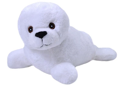 Wild Republic Ecokins Harp Seal Pup Stuffed Animal, 12 Inches 3 Wild Republic Ecokins Harp Seal Pup Stuffed Animal, 12 Inches