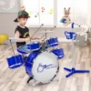 Costway Jazz Drum Set For Toddler Kids Educational Toy W/Keyboard Cymbal Microphone 1 Costway Jazz Drum Set For Toddler Kids Educational Toy W/Keyboard Cymbal Microphone -Cheap Toy Store GUEST 86686608 9c27 46fa 9dd2 54ef2db821e8