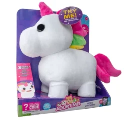 Adopt Me! Light-Up Neon Unicorn 12" Plush Toy -Cheap Toy Store GUEST 86eb7900 e6b0 4cc2 928b 1dff25e667f4