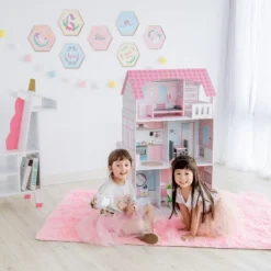 Teamson Kids 'Wonderland' Children's 2 In 1 Doll House & Play Kitchen TD-12515P 15 Teamson Kids 'Wonderland' Children's 2 In 1 Doll House & Play Kitchen TD-12515P -Cheap Toy Store GUEST 8abe9936 d23b 445d 8241 28670f4ebd5a