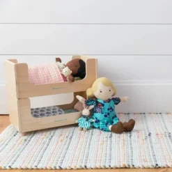 Manhattan Toy Sleep Tight Wooden Play Sleigh Bed With Pillow And Blanket For Dolls And Stuffed Animals -Cheap Toy Store GUEST 8bb5e306 2c0a 447e ad4f 89d4a2924651