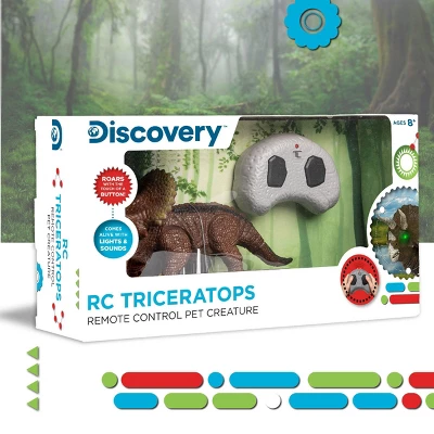 Discovery Kids Triceratops LED Infrared Remote Control (RC) Toy 8 Discovery Kids Triceratops LED Infrared Remote Control (RC) Toy - Image 6