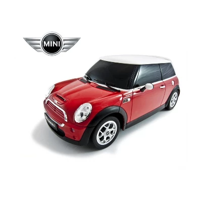 Link Ready! Set! Go!1:14 RC Mini Cooper Toy Car, Realistic Remote Control Car Model - Red 3 Link Ready! Set! Go!1:14 RC Mini Cooper Toy Car, Realistic Remote Control Car Model - Red
