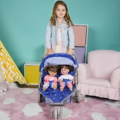 Adora Baby Doll Stroller, Starry Night Stroller Twin Jogger Stroller, Fits Dolls Up To 16 Inches 16 Adora Baby Doll Stroller, Starry Night Stroller Twin Jogger Stroller, Fits Dolls Up To 16 Inches -Cheap Toy Store GUEST 95ea35d4 796d 42e8 ac27 7770e230e21f