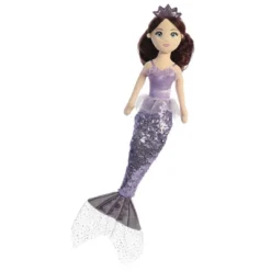 Aurora Sea Sparkles 18" Tutu Sparkles Iris Mermaid Purple Stuffed Doll -Cheap Toy Store GUEST 96313762 68da 4ee0 91ce c1212c9d672c