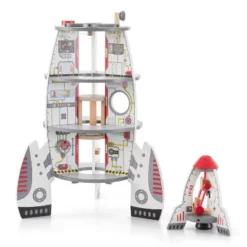 Hape Multi Level 4 Tier 37 Piece Wooden Discovery Spaceship Center Kids Activity Play Set With Multiple Rooms And Accessories -Cheap Toy Store GUEST 96508565 7563 4933 a428 bfbbc612ed14