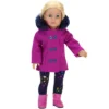 Sophia's - 18" Doll - Fuchsia Peacoat, Star Print Leggings & Hot Pink Ankle Boots 2 Sophia's - 18" Doll - Fuchsia Peacoat, Star Print Leggings & Hot Pink Ankle Boots -Cheap Toy Store GUEST 980b544d f670 4d1d 879c 83a4e12c884c