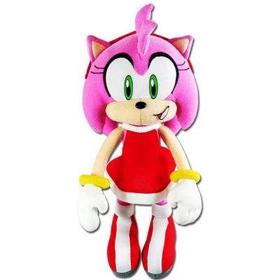Great Eastern Entertainment Co. Sonic The Hedgehog 9 Inch Plush | Amy In Red Dress 3 Great Eastern Entertainment Co. Sonic The Hedgehog 9 Inch Plush | Amy In Red Dress