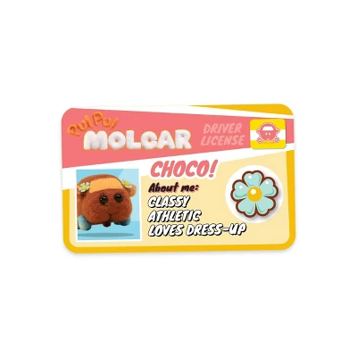 MGA Entertainment Pui Pui Molcar 16-" Choco - Ultrasoft Stuffed Animal Large Plush Toy 6 MGA Entertainment Pui Pui Molcar 16-" Choco - Ultrasoft Stuffed Animal Large Plush Toy - Image 4