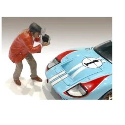 "Race Day 1" Figurine III For 1/18 Scale Models By American Diorama