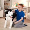 Melissa & Doug Giant Siberian Husky - Lifelike Stuffed Animal Dog (over 2 Feet Tall) 2 Melissa & Doug Giant Siberian Husky - Lifelike Stuffed Animal Dog (over 2 Feet Tall) -Cheap Toy Store GUEST 9ce02880 9bf7 4440 8404 7cb28f252048