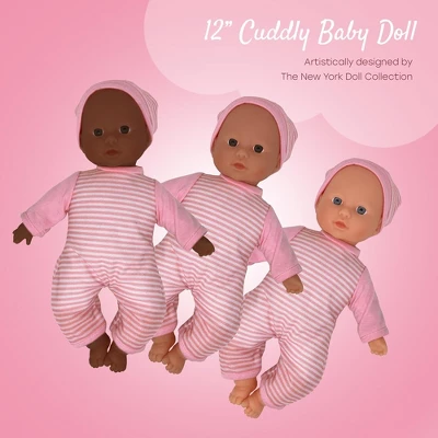 The New York Doll Collection 12 Inch Baby Doll Walker Set 3 The New York Doll Collection 12 Inch Baby Doll Walker Set