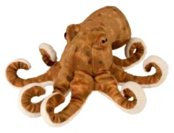 Wild Republic Cuddlekins Mini Octopus Stuffed Animal, 8 Inches