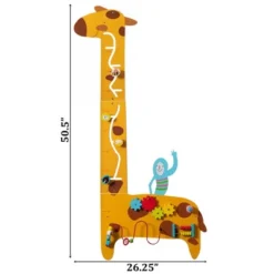 ShpilMaster Wooden Giraffe Sensory Wall Game, Activity Toy Growth Chart For Playroom, Nursery, Preschool, And Doctors' Office 17 ShpilMaster Wooden Giraffe Sensory Wall Game, Activity Toy Growth Chart For Playroom, Nursery, Preschool, And Doctors' Office -Cheap Toy Store GUEST aded76bf 6f0f 4d05 a103 1d2ff1260e0d