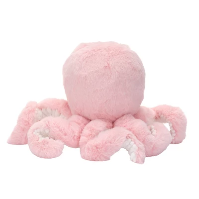 Lambs & Ivy Sea Dreams Pink Plush Octopus Stuffed Animal Toy - Bubbles 6 Lambs & Ivy Sea Dreams Pink Plush Octopus Stuffed Animal Toy - Bubbles - Image 4