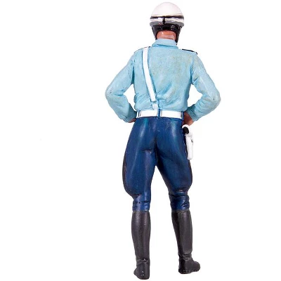 1975-1980 Michel French Police Motorcycle Officer Figurine For 1/18 Scale Models By Le Mans Miniatures 5 1975-1980 Michel French Police Motorcycle Officer Figurine For 1/18 Scale Models By Le Mans Miniatures - Image 3