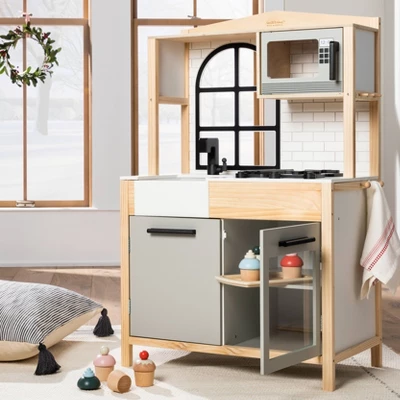 Wooden Toy Kitchen - Hearth & Hand™ With Magnolia 3 Wooden Toy Kitchen - Hearth & Hand™ With Magnolia