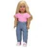 Sophia’s High Rise Loose Fit Jeans For 18" Dolls, Blue -Cheap Toy Store GUEST bbeef17b 4298 49f9 ab13 60ed90321aaa
