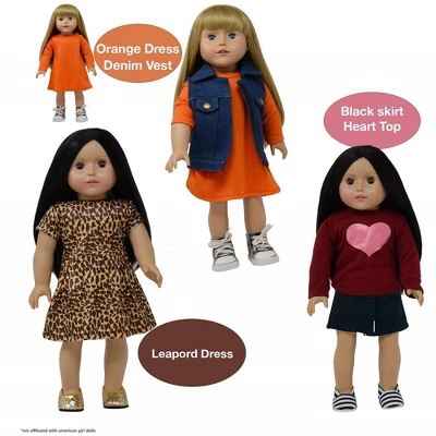 The New York Doll Collection Doll Dress Assortment 3 The New York Doll Collection Doll Dress Assortment
