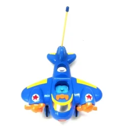 Link Cartoon RC Airplane Lightning Fast,Colorful & Bright, Honks & Plays Music Great Gift For Kids - Blue -Cheap Toy Store GUEST c3042e9a acf2 4abc 9c66 275b26045695