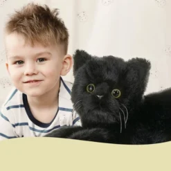 Bearington Collection Plush Stuffed Animal Black Cat, 15" -Cheap Toy Store GUEST c59fc094 4876 4840 a45e a5a047ef4dd0