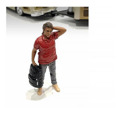 "Campers" Figure 4 For 1/18 Scale Models By American Diorama 4 "Campers" Figure 4 For 1/18 Scale Models By American Diorama - Image 2