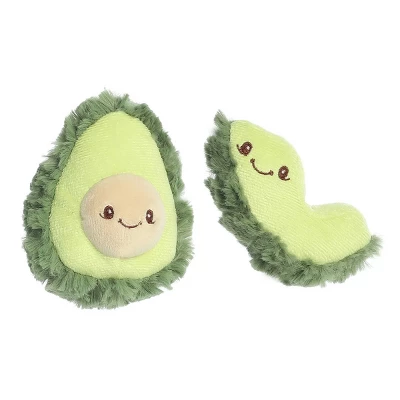 Ebba Mini Avocado Rattle & Crinkle Set Precious Produce Adorable Baby Stuffed Animal Green 4" 3 Ebba Mini Avocado Rattle & Crinkle Set Precious Produce Adorable Baby Stuffed Animal Green 4"