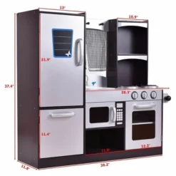 Costway Kids Cooking Pretend Play Toy Children Playset Wooden Kitchen Set Gift -Cheap Toy Store GUEST d06a310c ffd2 4b3f a28e 0bcd076d1ca5