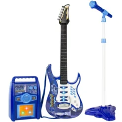 Best Choice Products Kids Electric Musical Guitar Toy Play Set W/ 6 Demo Songs, Whammy Bar, Microphone, Amp, AUX -Cheap Toy Store GUEST d4e2ad53 08d7 49b3 826e b02452c3ca90