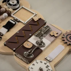 ShpilMaster Wooden Sensory Bear Shaped Learning Toddler Busy Board For Playroom, Nursery, Preschool, And Doctors' Office 22 ShpilMaster Wooden Sensory Bear Shaped Learning Toddler Busy Board For Playroom, Nursery, Preschool, And Doctors' Office -Cheap Toy Store GUEST d906828f 40bf 4a9c a9f5 e6e2df22f6d1