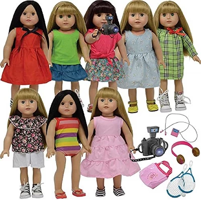 The New York Doll Collection Doll Dress Assortment 10 The New York Doll Collection Doll Dress Assortment - Image 8