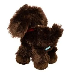 Manhattan Toy Woolies Brown 10" Stuffed Animal Plush Puppy Dog For Kids And Adults