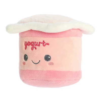 Ebba Foodies 4.5" Yogurt Pink Stuffed Animal 6 Ebba Foodies 4.5" Yogurt Pink Stuffed Animal - Image 4