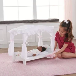 Badger Basket White Rose Doll Canopy Bed 7 Badger Basket White Rose Doll Canopy Bed -Cheap Toy Store GUEST e04a898d 825a 4557 9d4b 8df94ce5f230