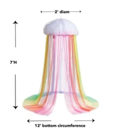 HearthSong - Rainbow Hideaway Canopy With LED Lights 13 HearthSong - Rainbow Hideaway Canopy With LED Lights -Cheap Toy Store GUEST e1760ac1 a5ac 485b 9b6a cd6dc5482df7