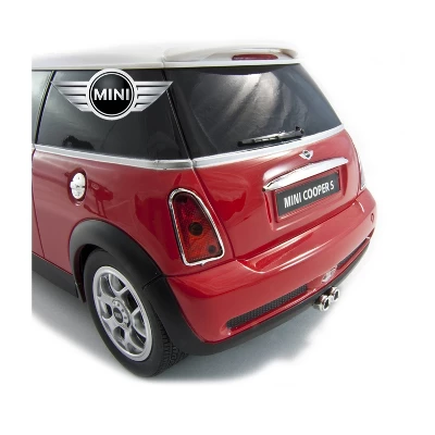 Link Ready! Set! Go!1:14 RC Mini Cooper Toy Car, Realistic Remote Control Car Model - Red 8 Link Ready! Set! Go!1:14 RC Mini Cooper Toy Car, Realistic Remote Control Car Model - Red - Image 6