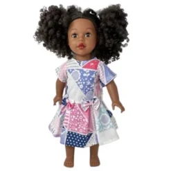 Doll Clothes Superstore Size 14 Matching Girl And Doll Patchwork Print Dress -Cheap Toy Store GUEST ea64b229 a4cd 4f17 a4a7 4ee75059e490