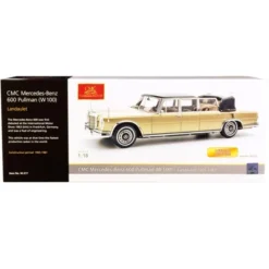 1965-1981 Mercedes Benz 600 Pullman Landaulet Limousine Convertible W/Functional Softtop Gold Ltd Ed 1/18 Diecast Model Car CMC -Cheap Toy Store GUEST f29a5b23 f64d 431f 9f23 fa6aaa78249d