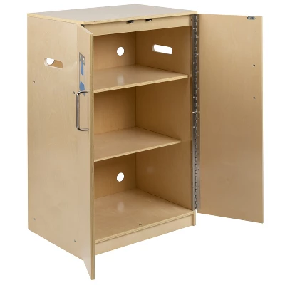 Flash Furniture Children's Wooden Kitchen Refrigerator For Commercial Or Home Use - Safe, Kid Friendly Design 12 Flash Furniture Children's Wooden Kitchen Refrigerator For Commercial Or Home Use - Safe, Kid Friendly Design - Image 10