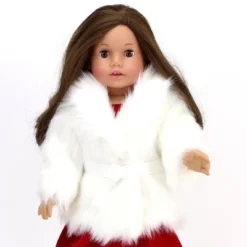 Sophia’s Faux Faux Fur Coat With Sash Closure For 18" Dolls, Ivory -Cheap Toy Store GUEST f63eb88e 13ae 4b7c b52b e5d9b6169163