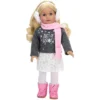 Sophia's - 18" Doll - "Let It Snow" Sweater, Lace Skirt, Leggings, Earmuffs, Pocket Scarf & Ewe Boots - Grey/White/Pink 2 Sophia's - 18" Doll - "Let It Snow" Sweater, Lace Skirt, Leggings, Earmuffs, Pocket Scarf & Ewe Boots - Grey/White/Pink -Cheap Toy Store GUEST f6888e1e 8408 4b67 97b4 377e557cfecf