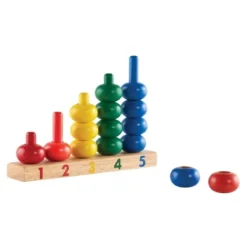 Kaplan Early Learning 1 To 5 Ring Counter