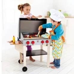 HAPE Wooden Gourmet Grill And Shish Kabob Play Kitchen -Cheap Toy Store GUEST f7cc35aa fbe9 407f a9e6 bb028d92ae04