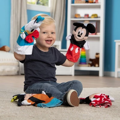 Melissa & Doug Mickey Mouse & Friends Soft & Cuddly Hand Puppets 3 Melissa & Doug Mickey Mouse & Friends Soft & Cuddly Hand Puppets
