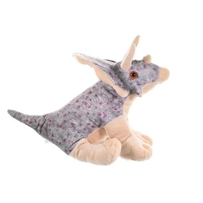 Wild Republic Cuddlekins Triceratops Stuffed Animal, 12 Inches 5 Wild Republic Cuddlekins Triceratops Stuffed Animal, 12 Inches - Image 3