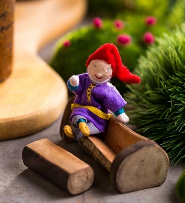 Magic Cabin - Rustic Tree Wooden Branch Living Room Furniture Set, 4 Pieces 4 Magic Cabin - Rustic Tree Wooden Branch Living Room Furniture Set, 4 Pieces - Image 2