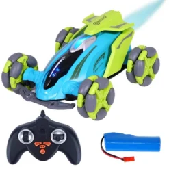 Contixo SC4 RC Car With 360° Rotating, Blue Smoke, One-Key Demonstration, Realistic Sounds & Lights, With 360° Rotating, Blue Smoke -Cheap Toy Store GUEST f9b8bf8d 4f4f 4b94 b49e ebb469016b41